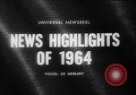 Image of President Lyndon B Johnson United States USA, 1965, second 21 stock footage video 65675056488