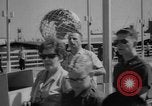 Image of crowds at the Worlds Fair New York United States USA, 1964, second 18 stock footage video 65675056499