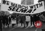 Image of Civil Rights march from Selma to Montgomery Alabama United States USA, 1965, second 4 stock footage video 65675056501
