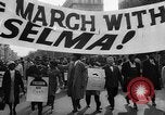 Image of Civil Rights march from Selma to Montgomery Alabama United States USA, 1965, second 5 stock footage video 65675056501