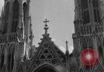 Image of Pope Paul VI at Saint Patrick's Cathedral and addressing UN New York City USA, 1965, second 4 stock footage video 65675056506