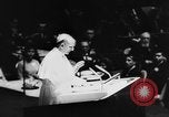 Image of Pope Paul VI at Saint Patrick's Cathedral and addressing UN New York City USA, 1965, second 32 stock footage video 65675056506