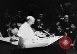 Image of Pope Paul VI at Saint Patrick's Cathedral and addressing UN New York City USA, 1965, second 33 stock footage video 65675056506