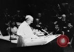 Image of Pope Paul VI at Saint Patrick's Cathedral and addressing UN New York City USA, 1965, second 35 stock footage video 65675056506