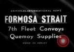 Image cargaisons de ravitaillement de Quemoy Formosa Détroit, 1958, de la seconde 1 séquences d'archives historiques vidéo 65675056518