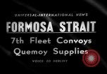 Image cargaisons de ravitaillement de Quemoy Formosa Détroit, 1958, de la seconde 5 séquences d'archives historiques vidéo 65675056518