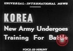 Image of South Korean Army training Seoul Korea, 1951, second 6 stock footage video 65675056536
