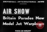 Standbild British Air Show Farnborough England, 1951, aus Sekunde 1 historischem Filmmaterial Videoclip 65675056540