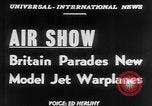 Standbild British Air Show Farnborough England, 1951, aus Sekunde 5 historischem Filmmaterial Videoclip 65675056540