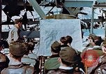 Image of pilots briefed Germany, 1945, second 4 stock footage video 65675056547