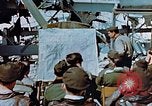 Image of pilots briefed Germany, 1945, second 9 stock footage video 65675056547