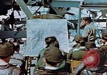 Image of pilots briefed Germany, 1945, second 13 stock footage video 65675056547