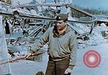 Image of pilots briefed Germany, 1945, second 19 stock footage video 65675056547