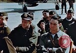 Image of pilots briefed Germany, 1945, second 23 stock footage video 65675056547