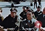 Image of pilots briefed Germany, 1945, second 27 stock footage video 65675056547
