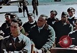 Image of pilots briefed Germany, 1945, second 34 stock footage video 65675056547