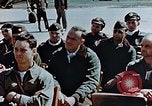 Image of pilots briefed Germany, 1945, second 35 stock footage video 65675056547