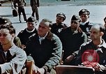 Image of pilots briefed Germany, 1945, second 36 stock footage video 65675056547