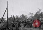 Image of war-weary Russian troops returning home Russia, 1917, second 52 stock footage video 65675056561