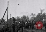 Image of war-weary Russian troops returning home Russia, 1917, second 54 stock footage video 65675056561