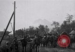 Image of war-weary Russian troops returning home Russia, 1917, second 56 stock footage video 65675056561