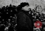 Image of Vladimir Lenin giving speeches Moscow Russia, 1920, second 16 stock footage video 65675056576