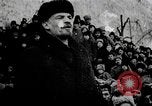 Image of Vladimir Lenin giving speeches Moscow Russia, 1920, second 17 stock footage video 65675056576