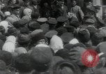 Image of Vladimir Lenin addresses crowd during revolution Russia, 1917, second 4 stock footage video 65675056589