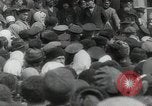 Image of Vladimir Lenin addresses crowd during revolution Russia, 1917, second 6 stock footage video 65675056589