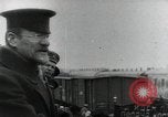 Image of Vladimir Lenin addresses crowd during revolution Russia, 1917, second 9 stock footage video 65675056589