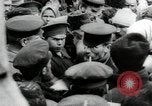 Image of Vladimir Lenin addresses crowd during revolution Russia, 1917, second 25 stock footage video 65675056589