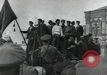 Image of Vladimir Lenin addresses crowd during revolution Russia, 1917, second 32 stock footage video 65675056589