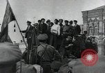 Image of Vladimir Lenin addresses crowd during revolution Russia, 1917, second 36 stock footage video 65675056589