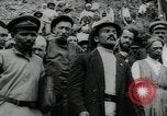 Image of Vladimir Lenin addresses crowd during revolution Russia, 1917, second 52 stock footage video 65675056589