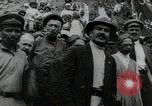 Image of Vladimir Lenin addresses crowd during revolution Russia, 1917, second 54 stock footage video 65675056589