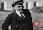 Image of Bolshevik leader Vladimir Lenin talking with secretary Moscow Russia Soviet Union, 1917, second 22 stock footage video 65675056592