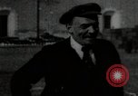 Image of Bolshevik leader Vladimir Lenin talking with secretary Moscow Russia Soviet Union, 1917, second 27 stock footage video 65675056592