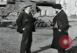 Image of Bolshevik leader Vladimir Lenin talking with secretary Moscow Russia Soviet Union, 1917, second 32 stock footage video 65675056592