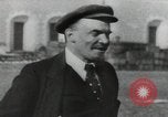 Image of Bolshevik leader Vladimir Lenin talking with secretary Moscow Russia Soviet Union, 1917, second 44 stock footage video 65675056592