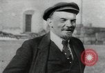 Image of Bolshevik leader Vladimir Lenin talking with secretary Moscow Russia Soviet Union, 1917, second 46 stock footage video 65675056592