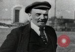 Image of Bolshevik leader Vladimir Lenin talking with secretary Moscow Russia Soviet Union, 1917, second 49 stock footage video 65675056592