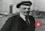 Image of Bolshevik leader Vladimir Lenin talking with secretary Moscow Russia Soviet Union, 1917, second 51 stock footage video 65675056592