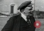 Image of Bolshevik leader Vladimir Lenin talking with secretary Moscow Russia Soviet Union, 1917, second 53 stock footage video 65675056592