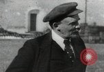 Image of Bolshevik leader Vladimir Lenin talking with secretary Moscow Russia Soviet Union, 1917, second 55 stock footage video 65675056592