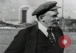 Image of Bolshevik leader Vladimir Lenin talking with secretary Moscow Russia Soviet Union, 1917, second 59 stock footage video 65675056592