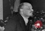Image of Bolshevik leader Vladimir Lenin in Red Square Moscow Russia Soviet Union, 1917, second 5 stock footage video 65675056593