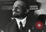 Image of Bolshevik leader Vladimir Lenin in Red Square Moscow Russia Soviet Union, 1917, second 14 stock footage video 65675056593