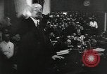 Image of Bolshevik leader Vladimir Lenin in Red Square Moscow Russia Soviet Union, 1917, second 21 stock footage video 65675056593