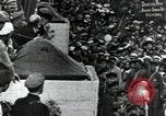 Image of Bolshevik leader Vladimir Lenin in Red Square Moscow Russia Soviet Union, 1917, second 31 stock footage video 65675056593