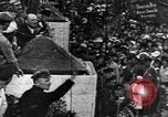Image of Bolshevik leader Vladimir Lenin in Red Square Moscow Russia Soviet Union, 1917, second 33 stock footage video 65675056593